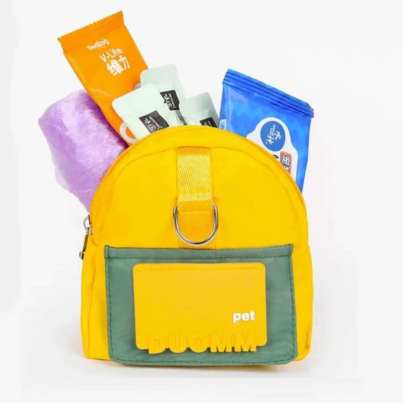 PetLuxe™ Adventure Snack Backpack & Adjustable Safety Harness