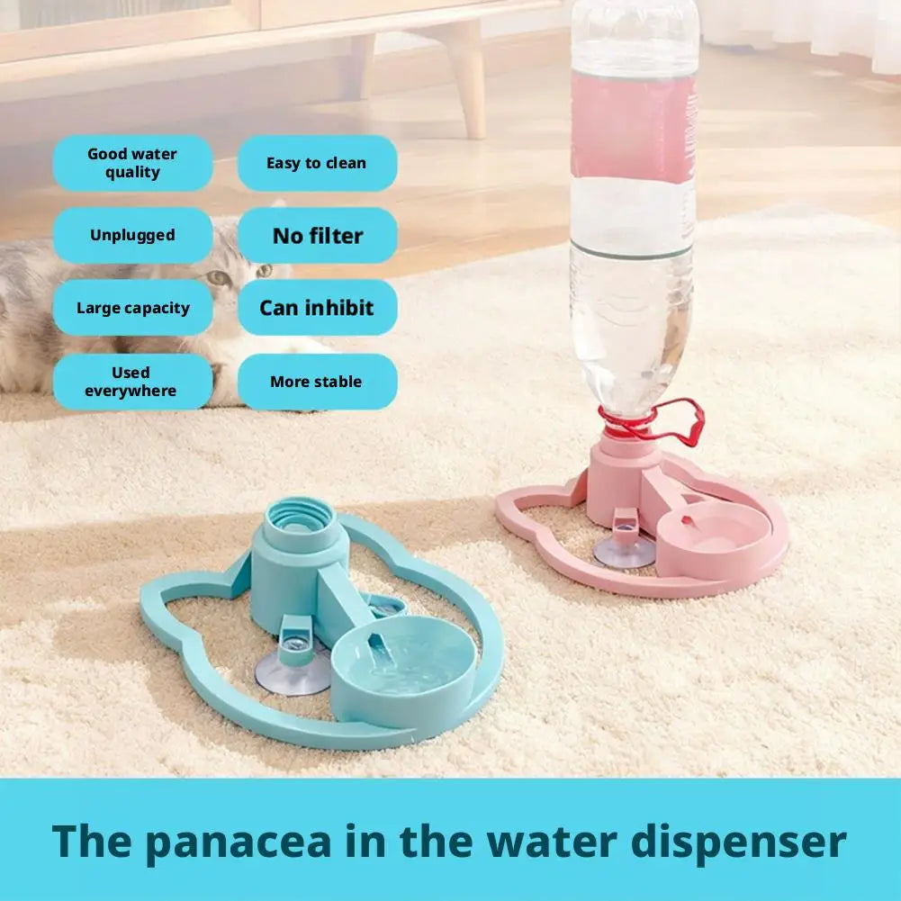 PetLuxe™ Eco-Flow Portable Water Station – No-Electricity Gravity Fountain for Pets