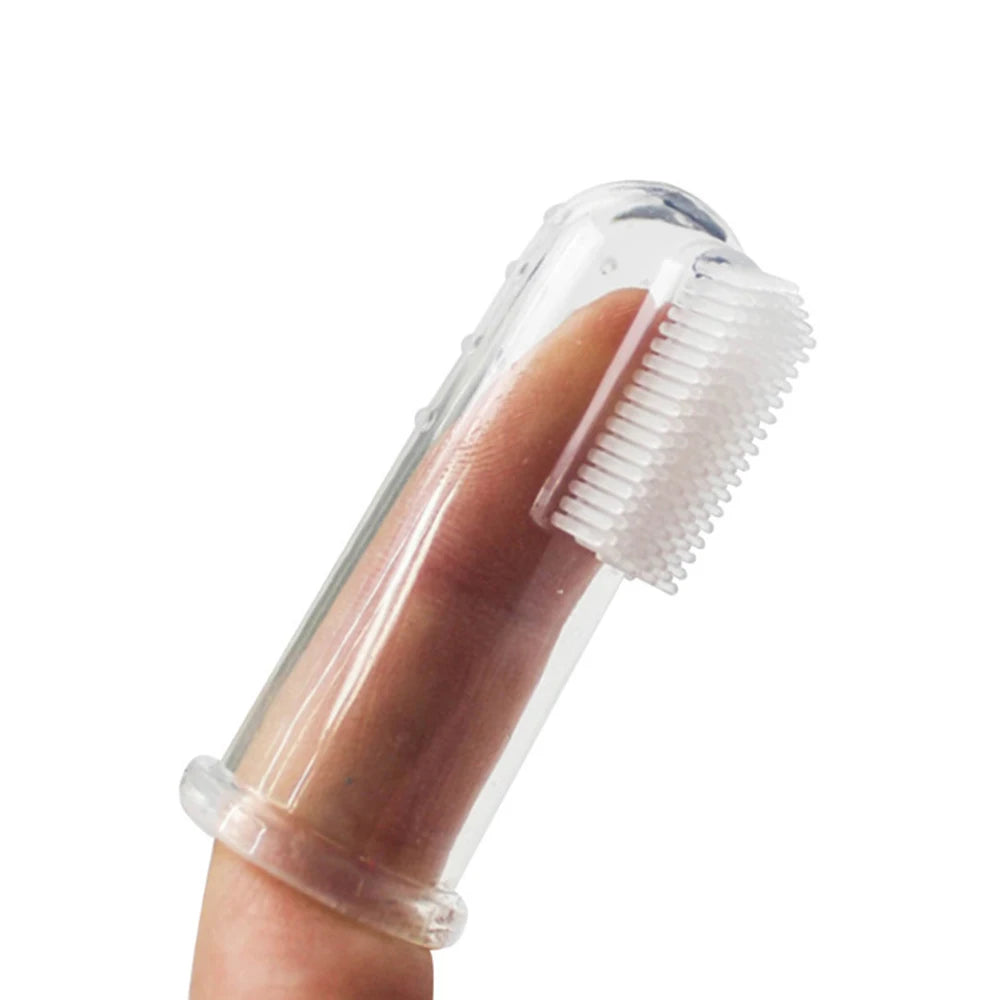 PetLuxe™ Gentle Silicone Finger Toothbrush (Set)