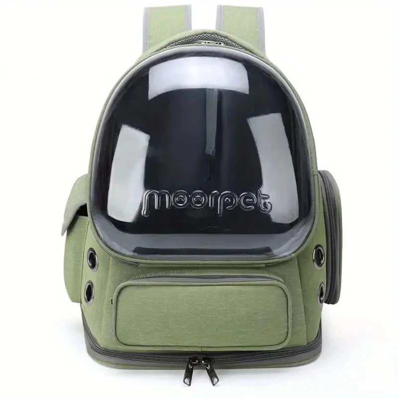 PetLuxe™ Panoramic View Travel Backpack – Breathable & Stylish