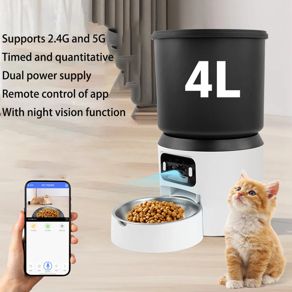 PetLuxe™ SmartCloud AI Feeder with 1080P HD Camera