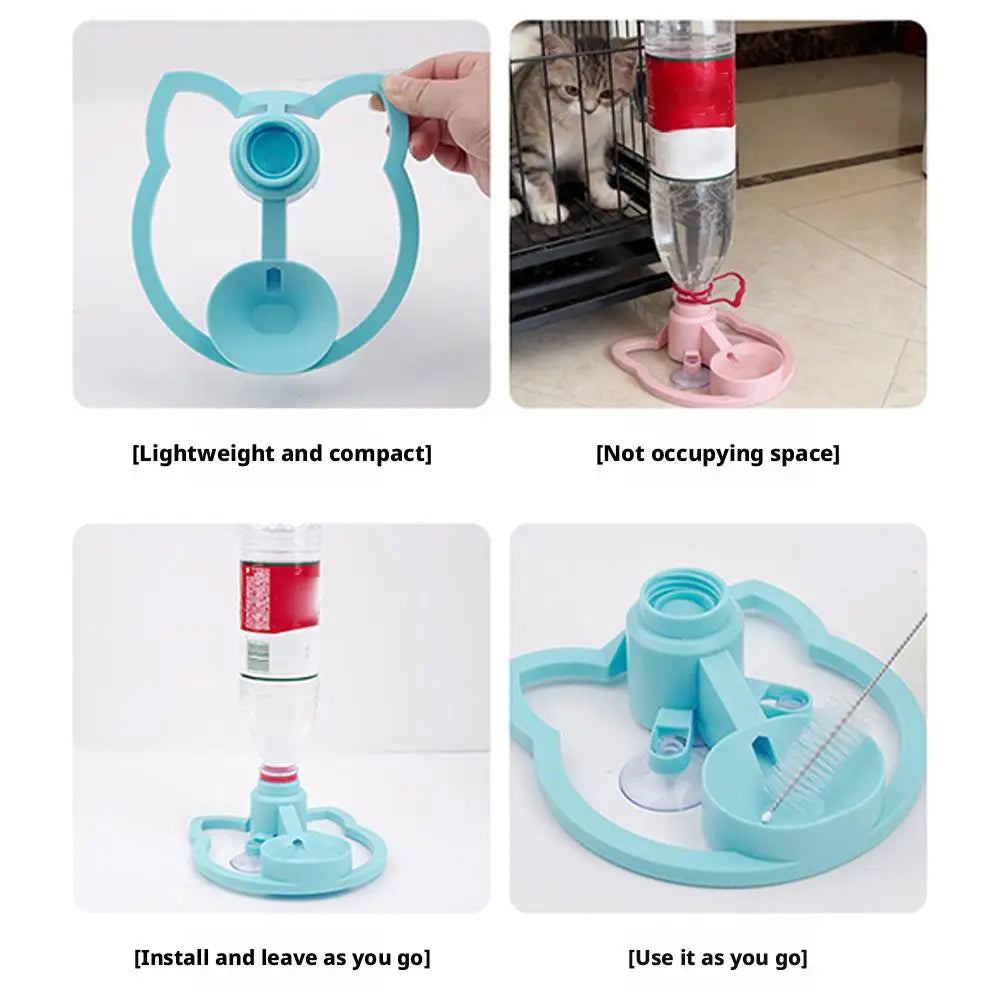 PetLuxe™ Eco-Flow Portable Water Station – No-Electricity Gravity Fountain for Pets