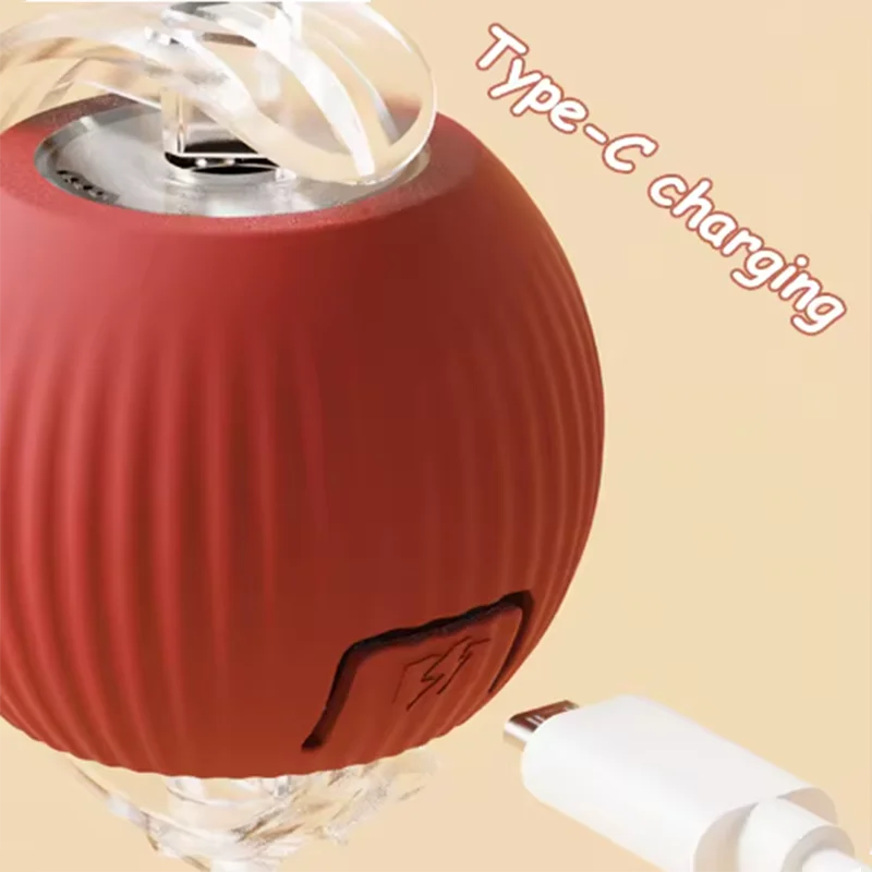 PetLuxe™ Smart-Tease Interactive Rolling Ball – Automatic Motion-Sensor Cat Toy