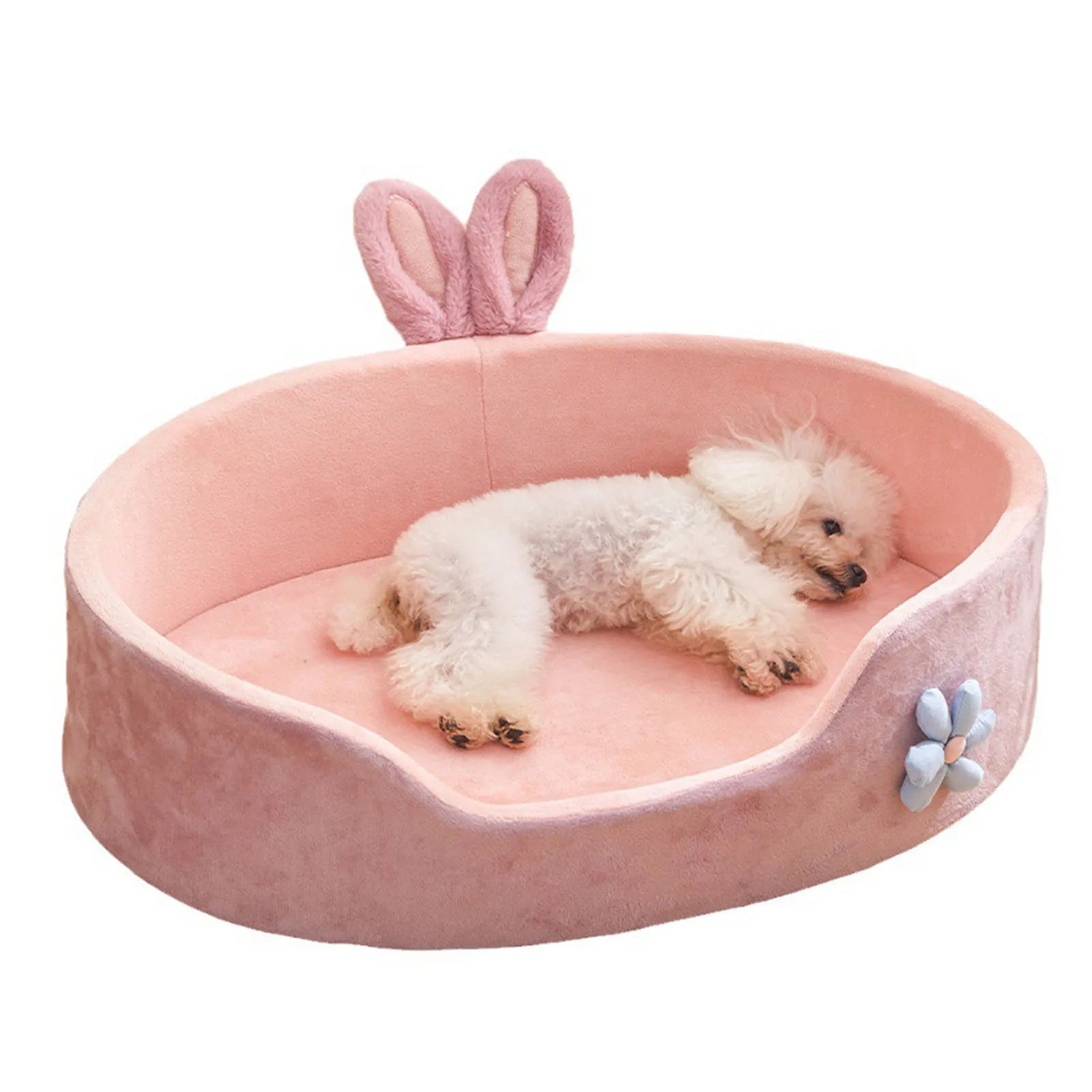 PetLuxe™ Bunny Dream Bed – Ultra-Soft Detachable & Washable Comfort Mat