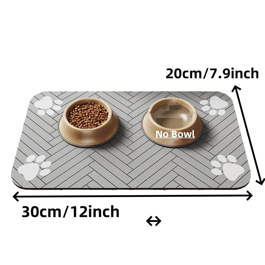 PetLuxe™ Mess-Free Silicone Feeding Mat – Waterproof Anti-Slip Food & Water Pad