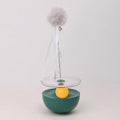 PetLuxe™ Interactive Wobble Tumbler – Self-Play Feather Teaser Toy for Cats