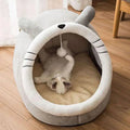 PetLuxe™ Deep Sleep Cloud Bed – Ultra-Soft Foldable Cave for Cats & Small Dogs