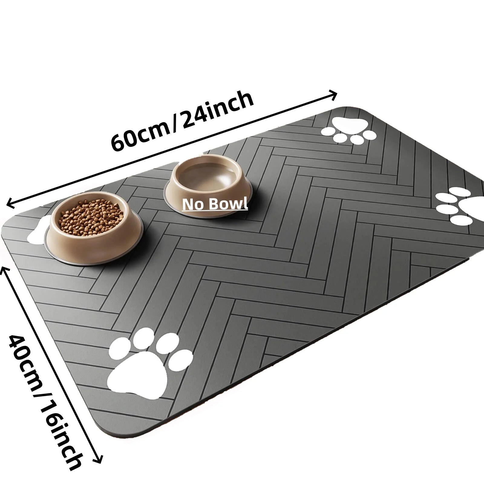 PetLuxe™ Mess-Free Silicone Feeding Mat – Waterproof Anti-Slip Food & Water Pad