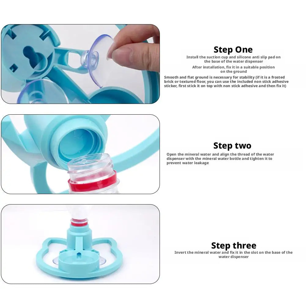 PetLuxe™ Eco-Flow Portable Water Station – No-Electricity Gravity Fountain for Pets