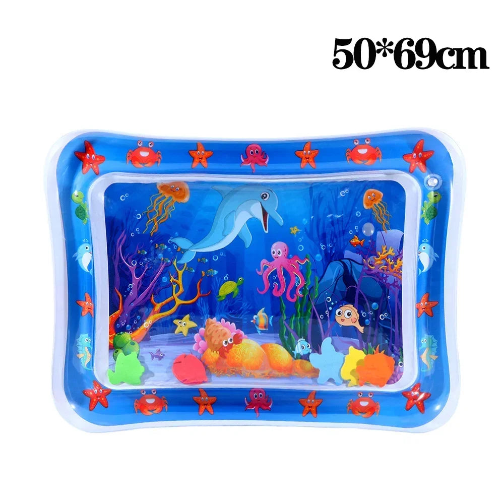 PetLuxe™ Interactive Water Sensory Play Mat – Thickened Cooling Pad for Cats & Dogs