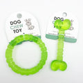 PetLuxe™ TinyTough Rubber Dental Toys – Bite-Resistant Bones & Rings for Small Dogs