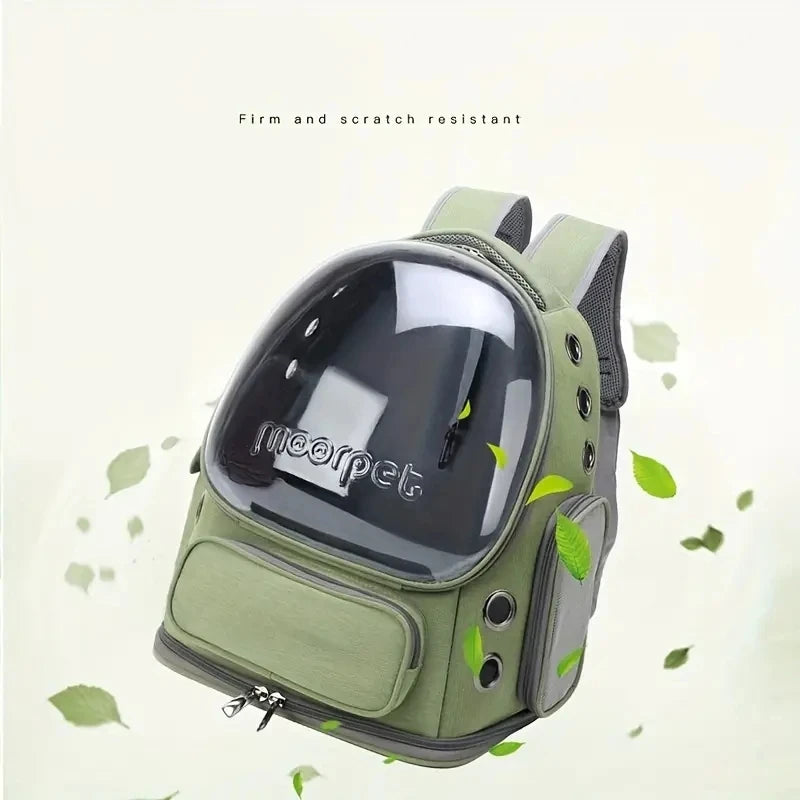 PetLuxe™ Panoramic View Travel Backpack – Breathable & Stylish