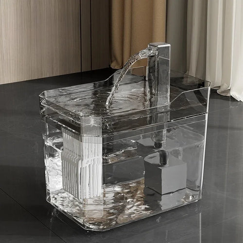 PetLuxe™ 1.5L Auto-Filter Flow Fountain – USB Electric Silent Water Dispenser for Cats & Dogs