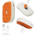 PetLuxe 3-in-1 Steamy Grooming Brush
