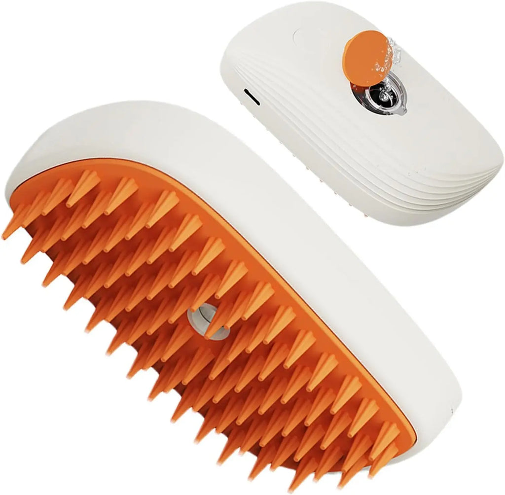 PetLuxe 3-in-1 Steamy Grooming Brush