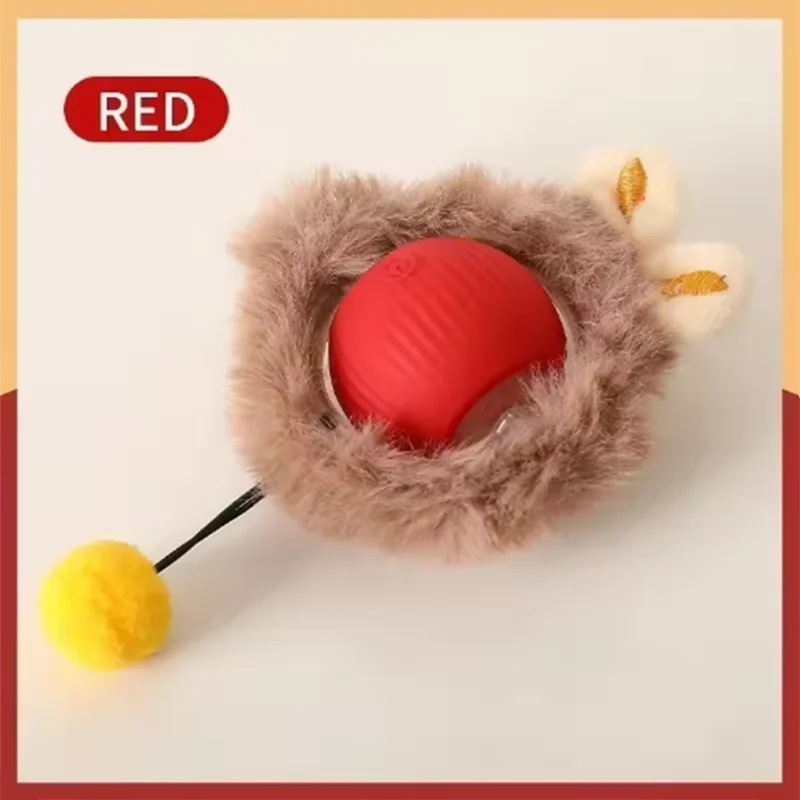 PetLuxe™ Smart-Tease Interactive Rolling Ball – Automatic Motion-Sensor Cat Toy